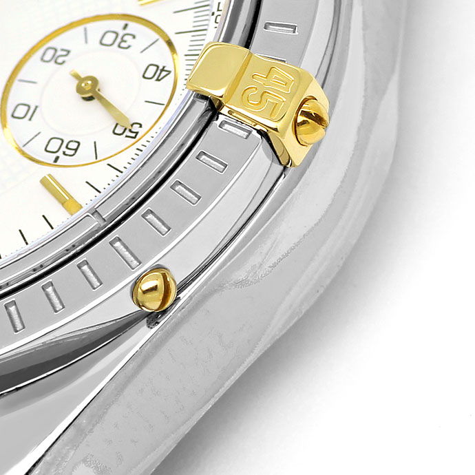 Foto 4 - Breitling Chronomat Stahl-Gold Herren Uhr Pilot Armband, U2273